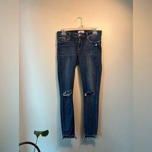 27 | PAIGE Distressed Verdugo Ankle Skinny Jeans